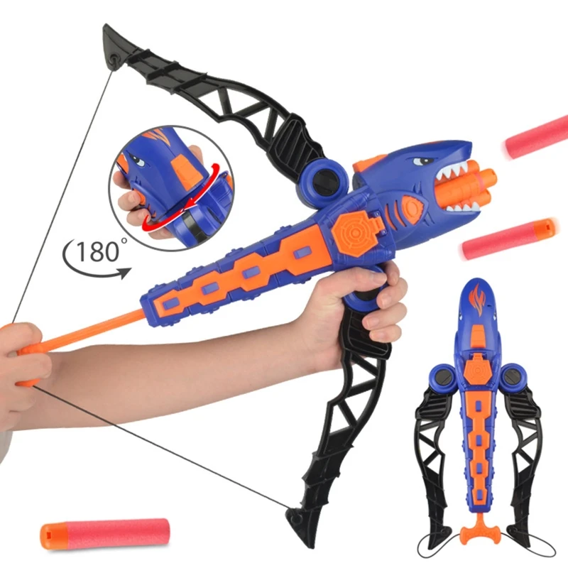 

Shooting Sword Archery Toy for 5/6/7/8 Year Old Kids Favor Gift Indoor Sports Supplies Bow & Arrow Set Boys Favor Gift A2UB