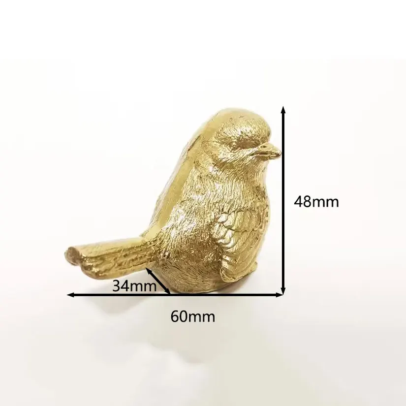 

Ручки для шкафов MFYS, латунь, птичка