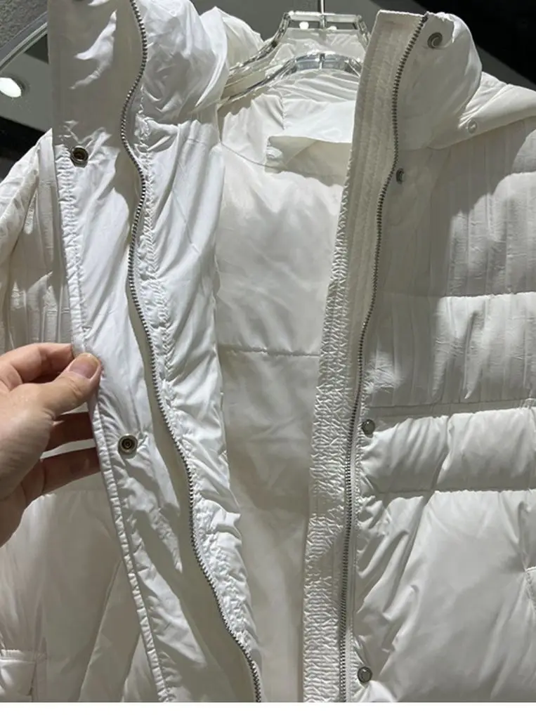 New Women Down Jacket White Duck Down Jackets Winter Warm Coats And Parkas Female Outwear
