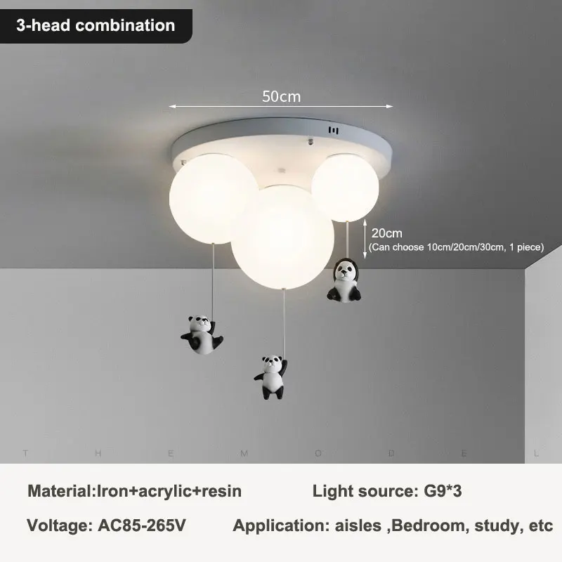 Потолочный светильник для детской комнаты с героями мультфильмов прихожей фойе