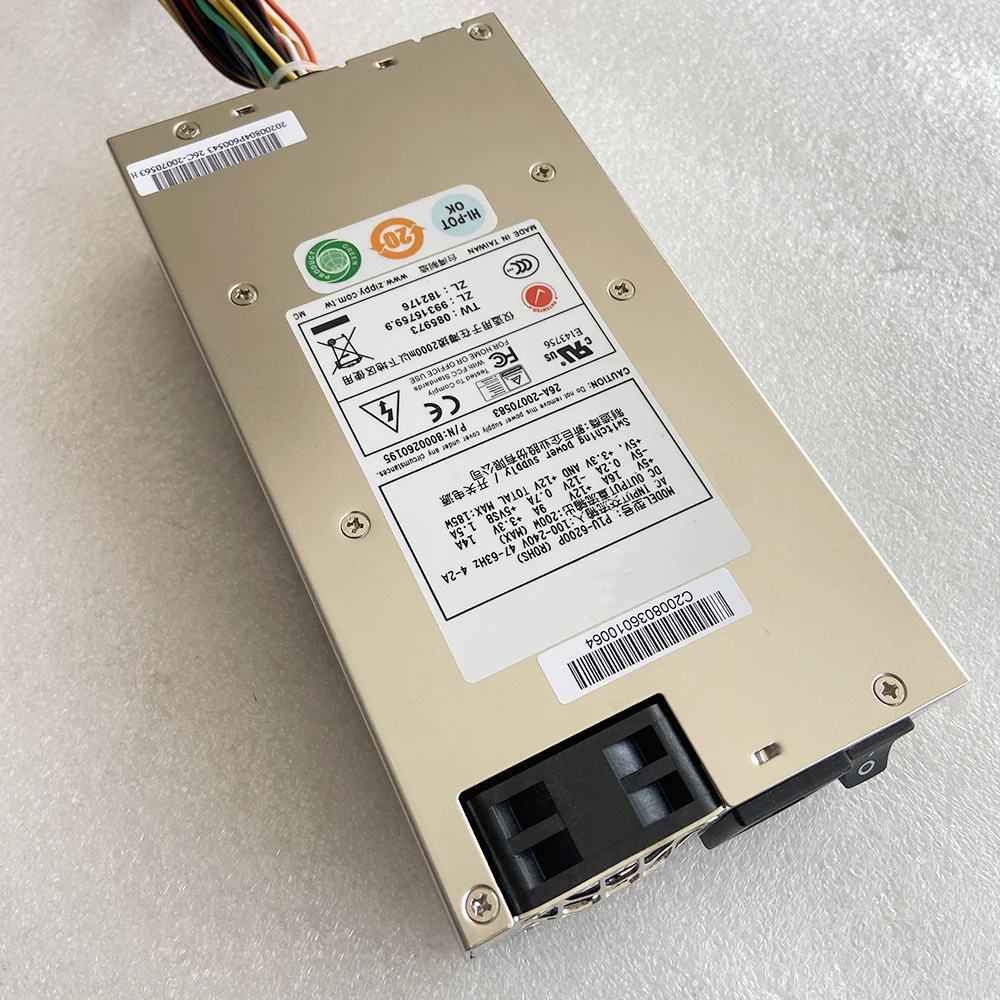 Товар для серверного блока питания Zippy 200 Вт B000260195 полностью протестирован