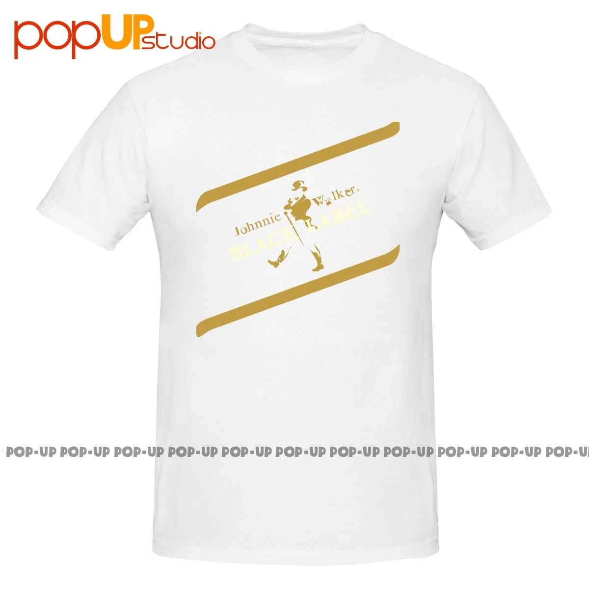 Классическая футболка с Виски Johnnie Walker