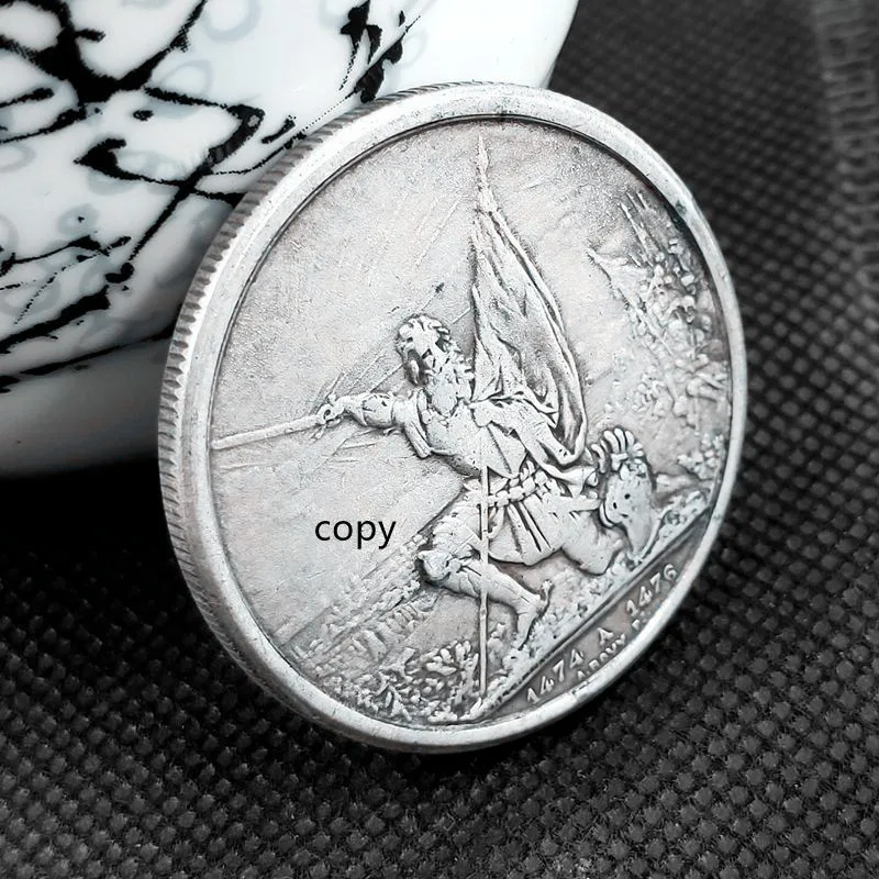 

Euro Swiss Silver 1874 Franc DECOR FOR HOME Collectible Original Copies Coins 1 Ruble