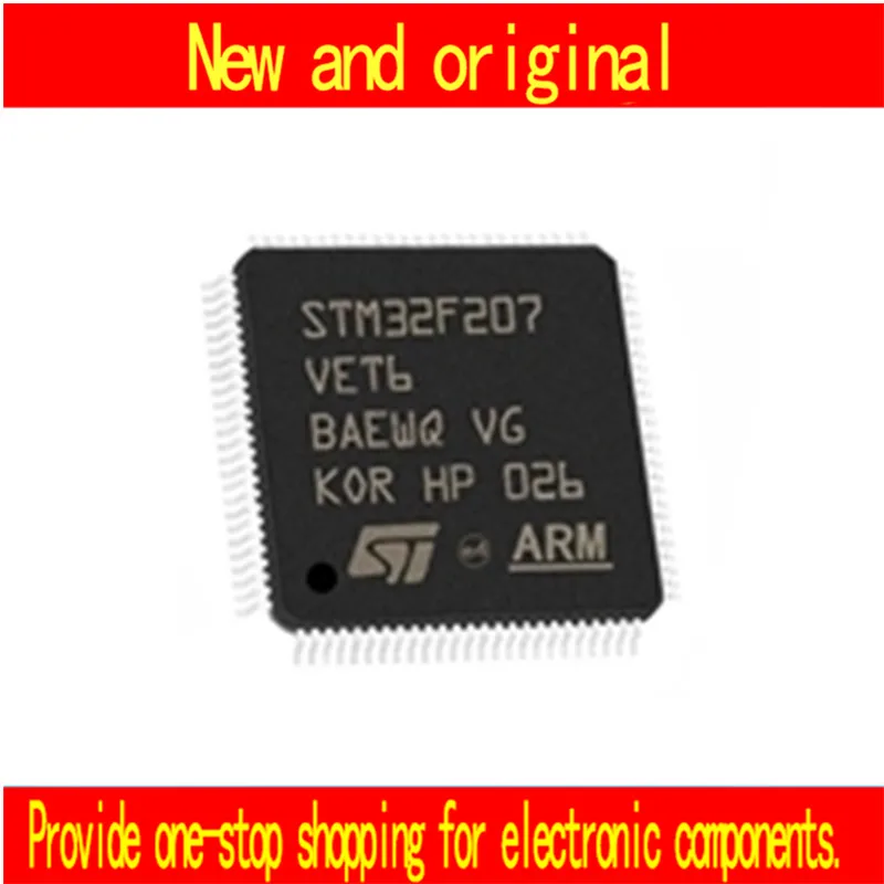 

1 шт./партия, 100% новый и оригинальный чипсет STM32F207VET6 LQFP100