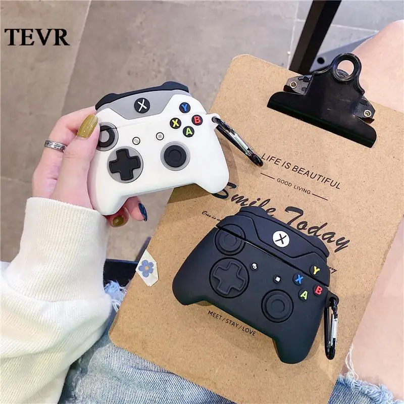 

Fashion Retro Game Console Wireless Bluetooth Earphone Case for Airpods 1 2 pro Cute 3D gameboy Silicon Headphone xbox Cover