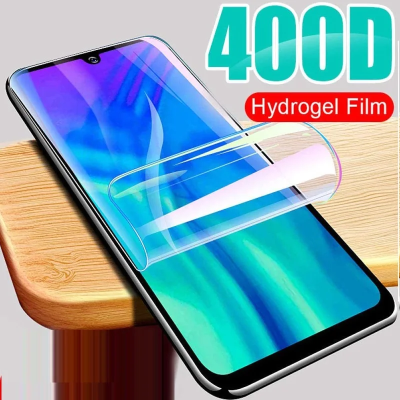 

Full Protective Hydrogel Film For Huawei Honor 30 20 10 Lite V30 V20 V10 Film For Honor 9 8 Lite 30i 20i 10i Screen Protector