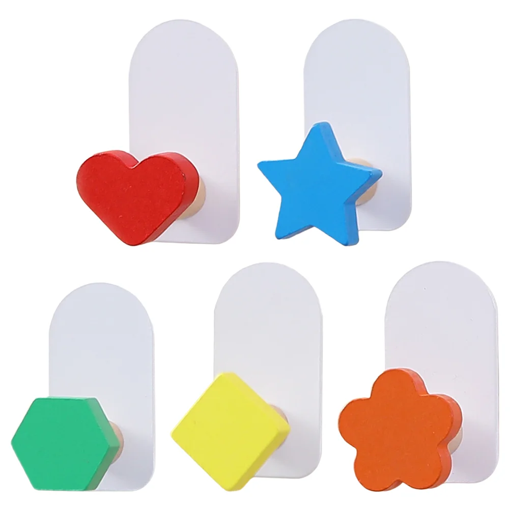 

5 шт., креативные крючки для хранения одежды, шляпы