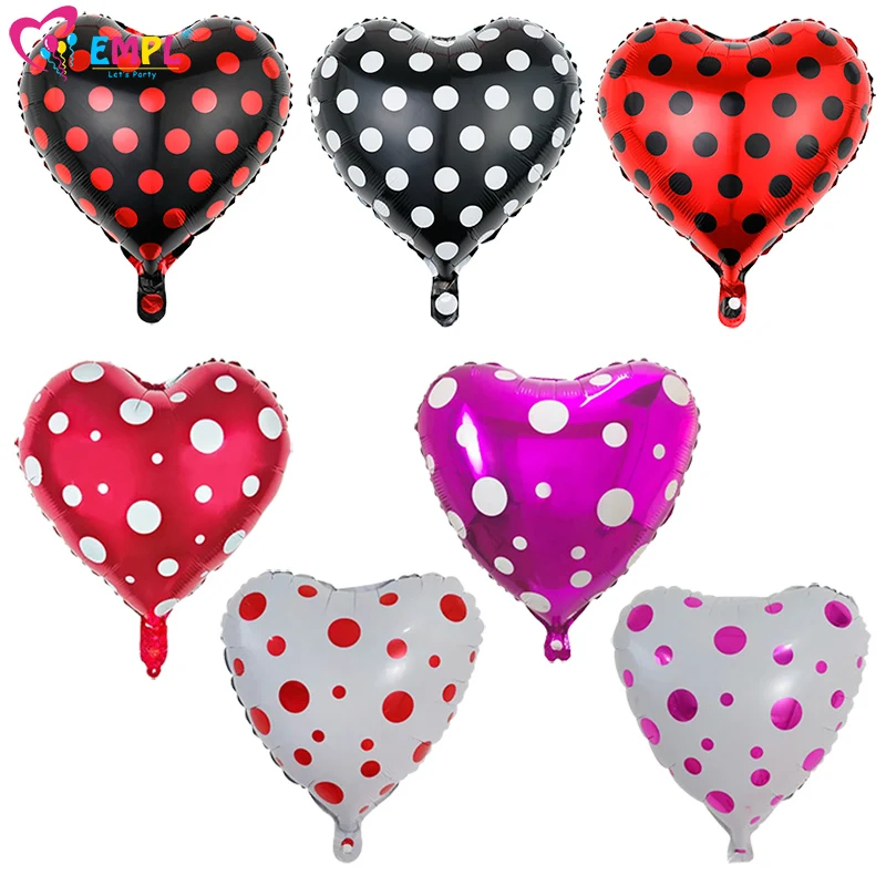 

Фольгированный воздушный шар в горошек, 18 дюймов