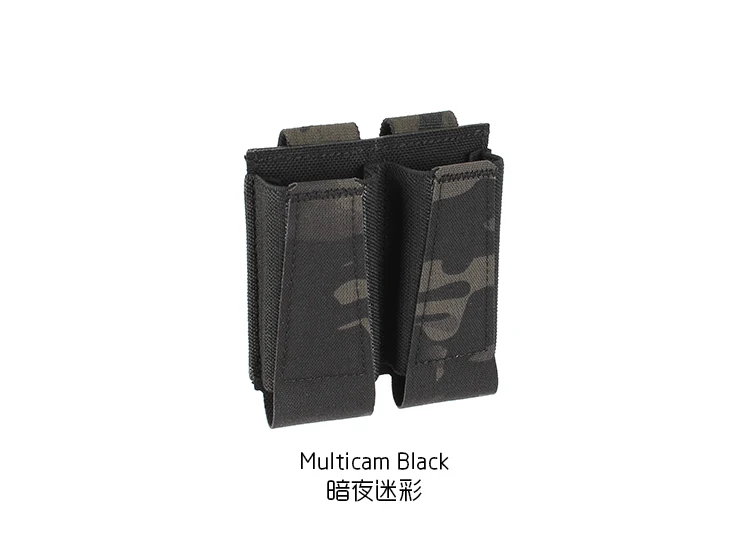 Sports Tactics GBRS Double 9MM Magazine Single 5.56 545 Molle Sundries Bag Elastic Partition Bag Camouflage Outdoor Hunting