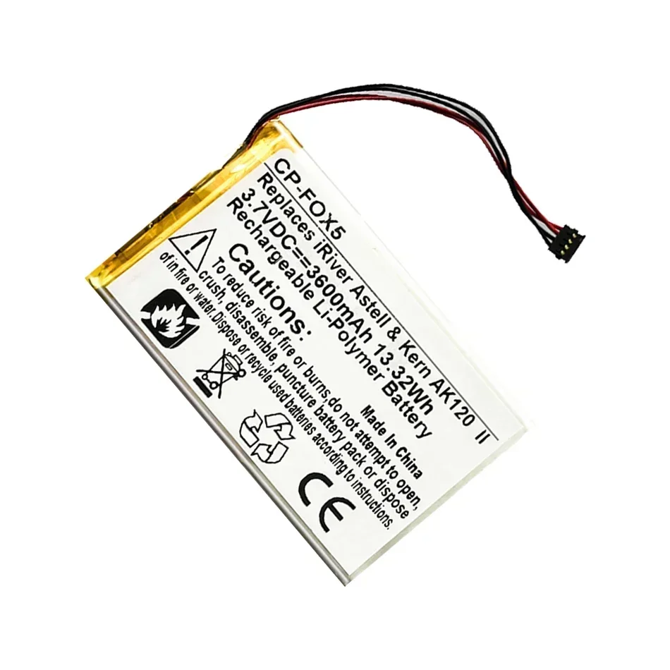 Аккумуляторы для мобильных телефонов 3500 мАч FIIO X1 X3 X5 X7 II динамик музыкальный