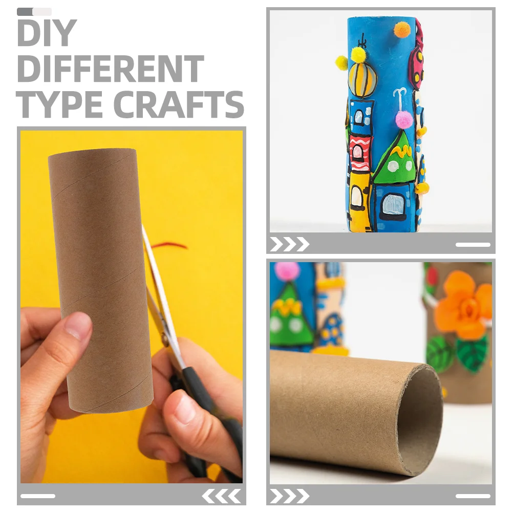 25 шт. бумажные трубки ручной работы классные принадлежности для рукоделия сделай