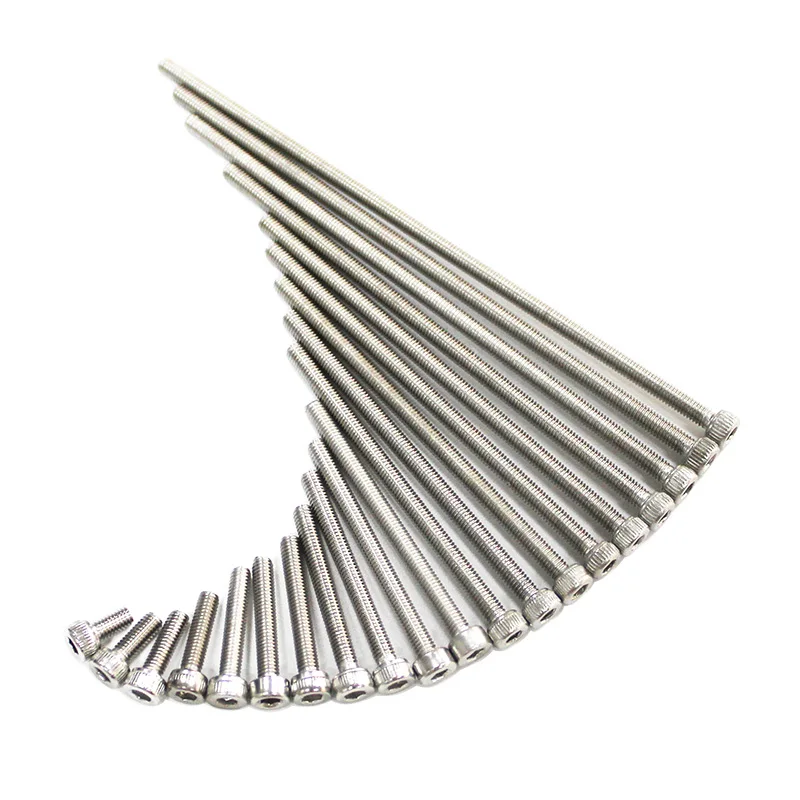 

Болты шестигранные нержавеющая сталь M3 M4 M5 M6 M7 M8 100-200 мм