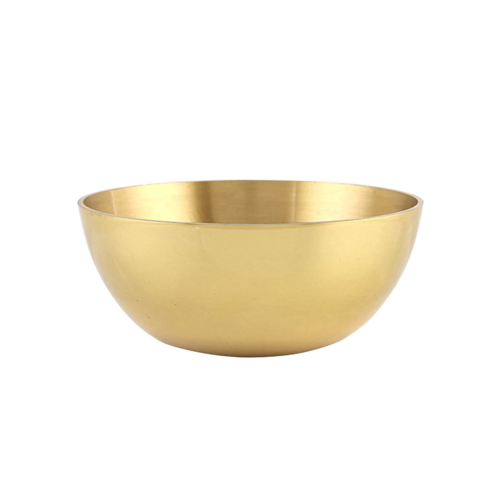

Water Rice Smooth Tableware Home Decor Handmade Buddhist Offering Bowl Brass Kitchen Utensil Golden Temple God Buddha Worship