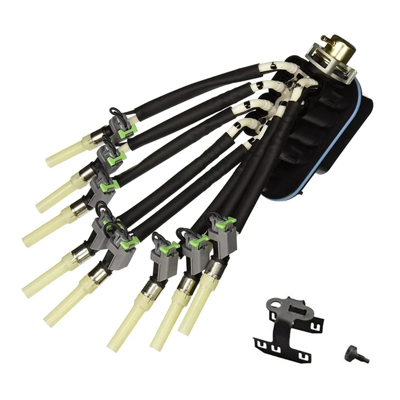 

Топливный инжектор с 8 цилиндрами и кронштейном FJ504 2173029 89060440 для Chevy Suburban Express Truck Savana 5.0L 5.7L V8