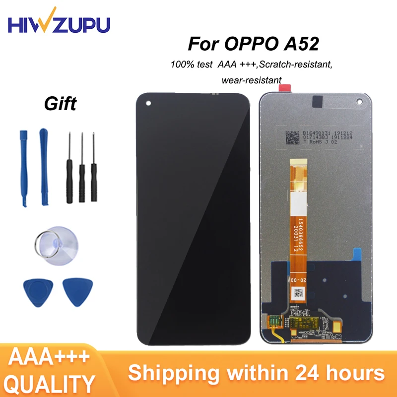 

HIWZUPU New Display Lcd for Oppo A52 Screen Assembly Cell Phone Accessories Glass Touch Display Integrated Screen Free Shipping