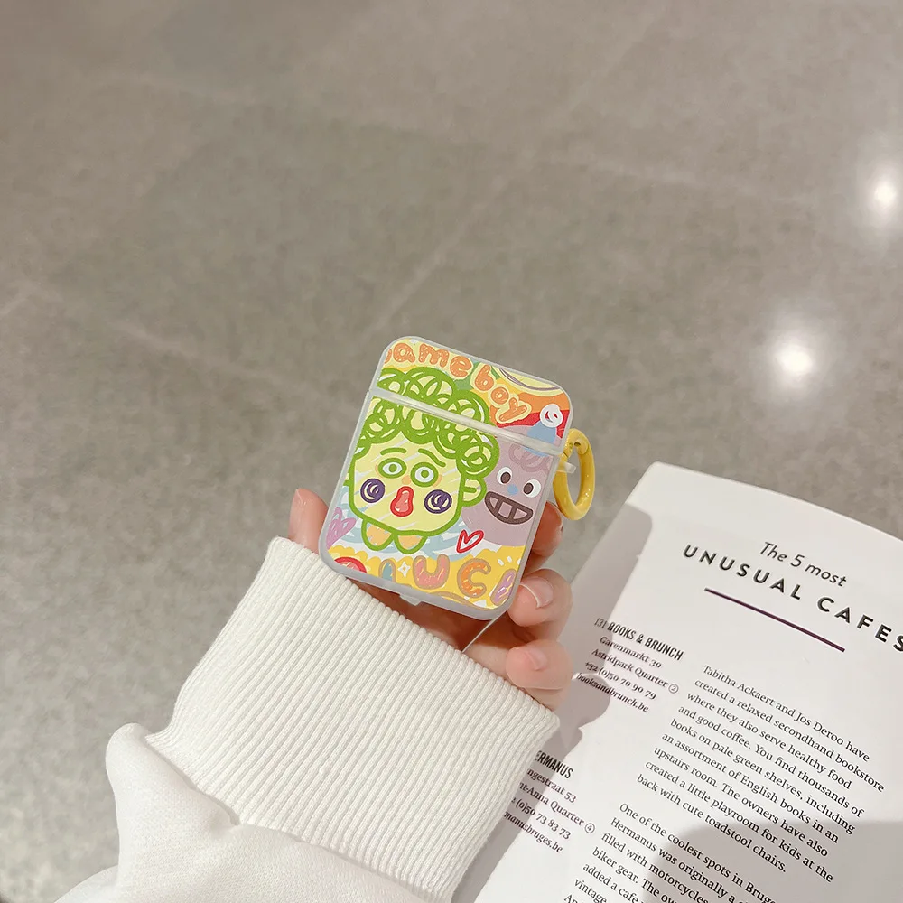 Силиконовый защитный чехол для беспроводных наушников Airpods Pro2