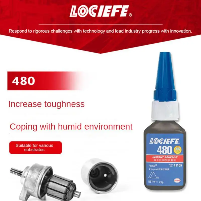 Сверхпрочный клей Простота в использовании Быстросохнущий Широкий спектр