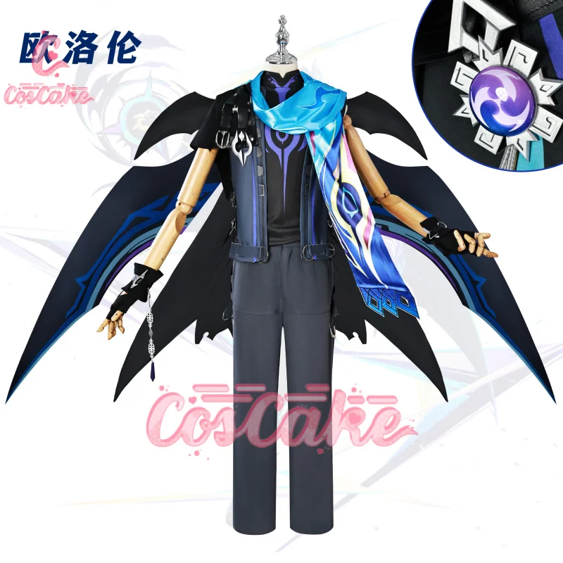 Genshin Impact Ororon Косплей Костюм Игровая Униформа Плащ Перчатки Natlan Хэллоуин