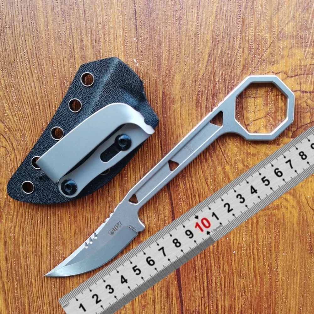 Hydra дизайн Kubey нож ku362 12 7 EDC с фиксированным лезвием скелетонизированная ручка 2 60