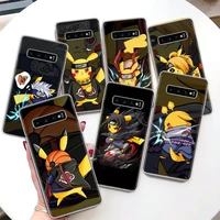 naruto pokemon pikachu coque phone case for samsung galaxy note 20 ultra 10 plus 9 8 m12 m21 m30s m31 m32 m51 m52 j4 j6 j8 cov