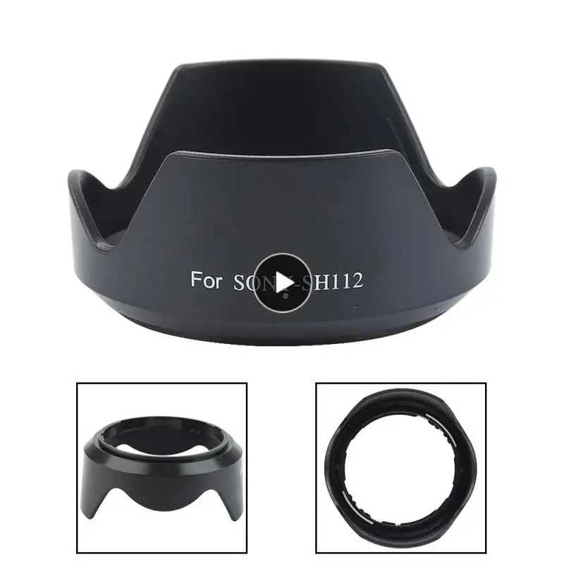 

18-55mm Camera Camera Sun Cap For Sony SH112 Petal Shape Lens Hood Voor SLR Canon Nikon Sony Camera