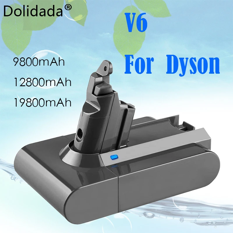 

21.6V 19800mAh Li-ion Battery Replacement for Dyson Battery 19.8Ah V6 DC61 DC62 DC72 DC58 DC59 DC72 DC74 Vacuum Cleaner