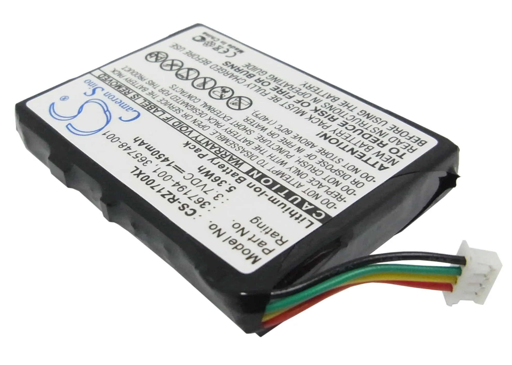 Аккумулятор CS 1450 мАч для HP 365748-001 367194-001 HP iPAQ RZ1700 iPAQ RZ1710 iPAQ RZ1715 iPAQ RZ1717