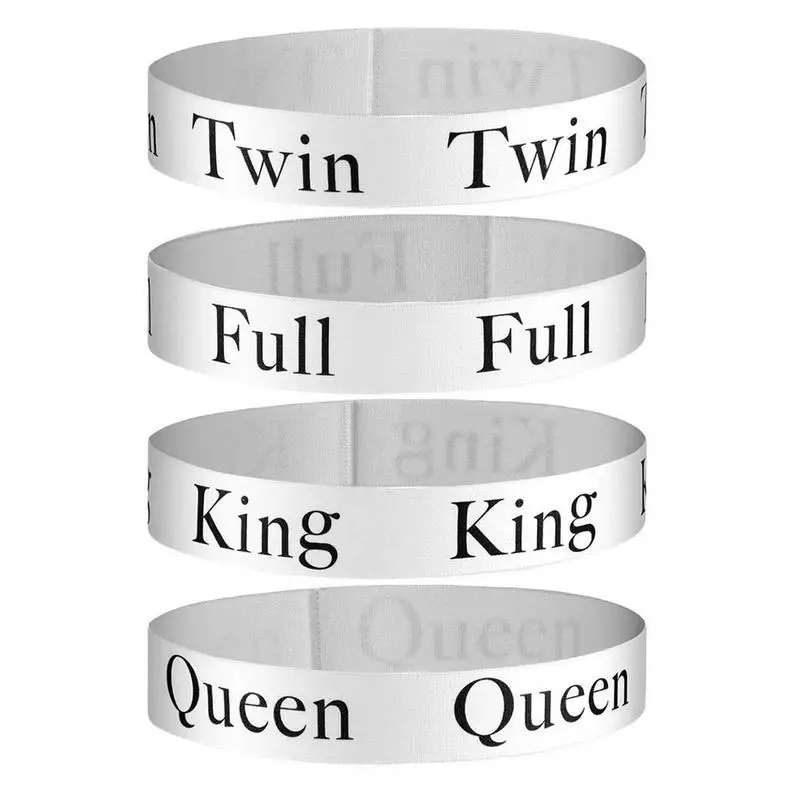 

Органайзер для простыни, эластичные постельные принадлежности для хранения постельного белья, 4 шт., ремешки для простыней с двойным и большим размером