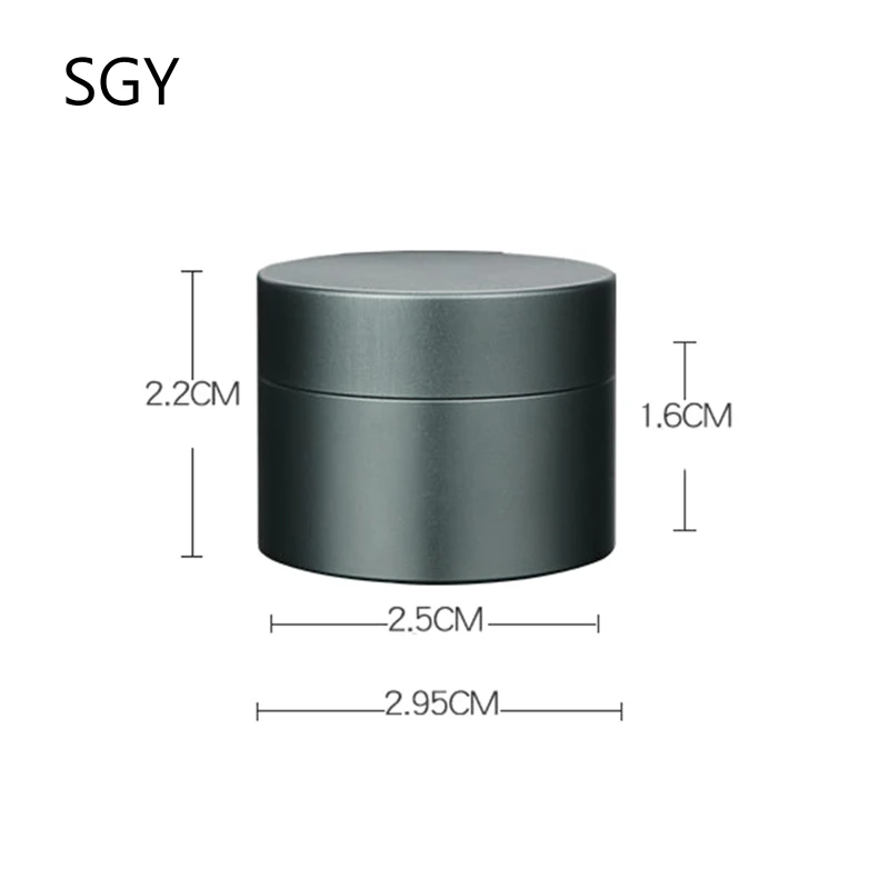 

Waterproof Sealing Bottle Portable Round Pill Box Outdoor EDC Survival Pill Organizer Medicine Holder Daily Pill Case
