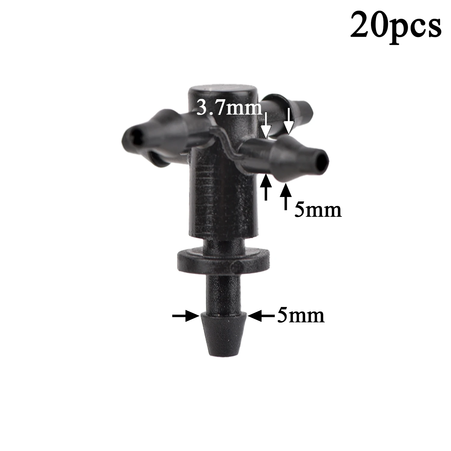 

Капельный разъем 2/4-х лучевый синий пластик