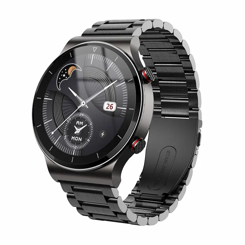 

SWL i19 men's business intelligent Bracelet Heart Rate and blood pressure monitoring multifunctional BT smart Watch
