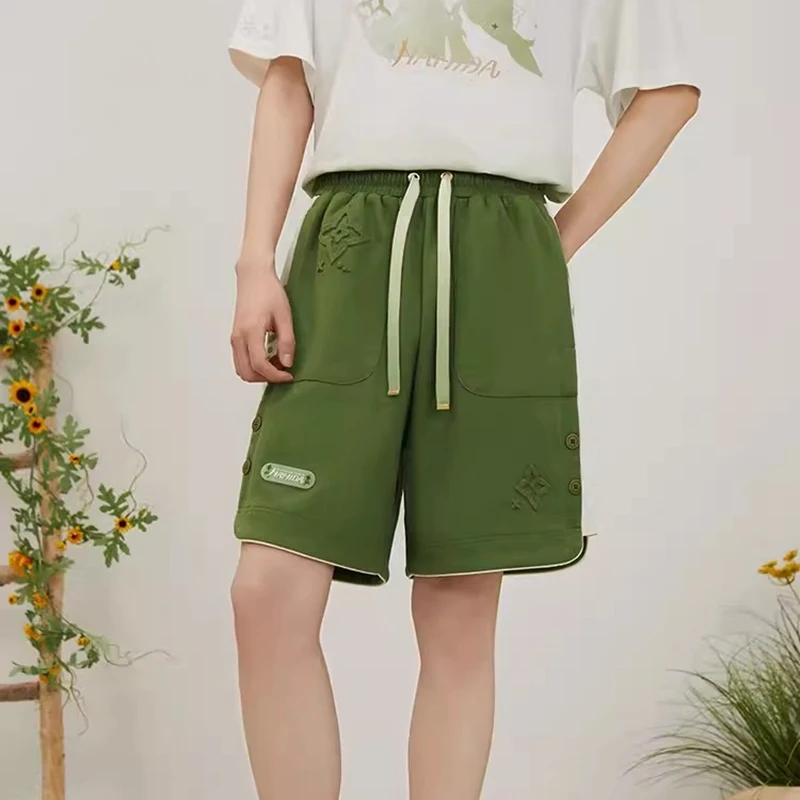 Genshin Impact Official Collaboration Shorts Nahida Collection Cosplay Dress Up Unisex Couple Dress Kawaii Clothing miHoYo New P