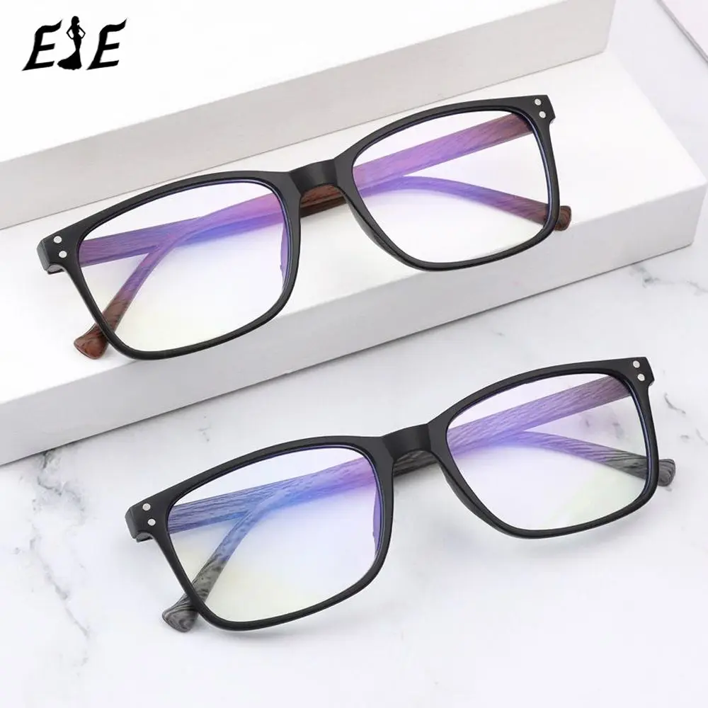 

Fashion Retro Wood Grain Reading Glasses Women Men Anti Blue Light Lens Presbyopia Eyeglasses High-definition Readers Eyewear