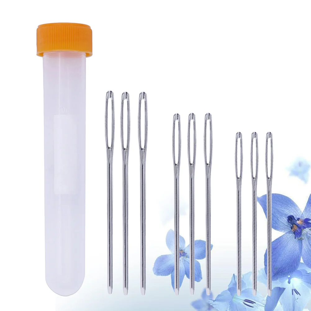 

Blunt Needle Large Sewing Eyediybeading Hole Knittingkit Embroidery Cross Set Hand Stitching Leathercraft