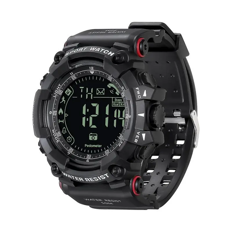 

Outdoor Sports Watch PR2 Electronic Luminous Digital Chronograph Step Counter Waterproof Multi Function