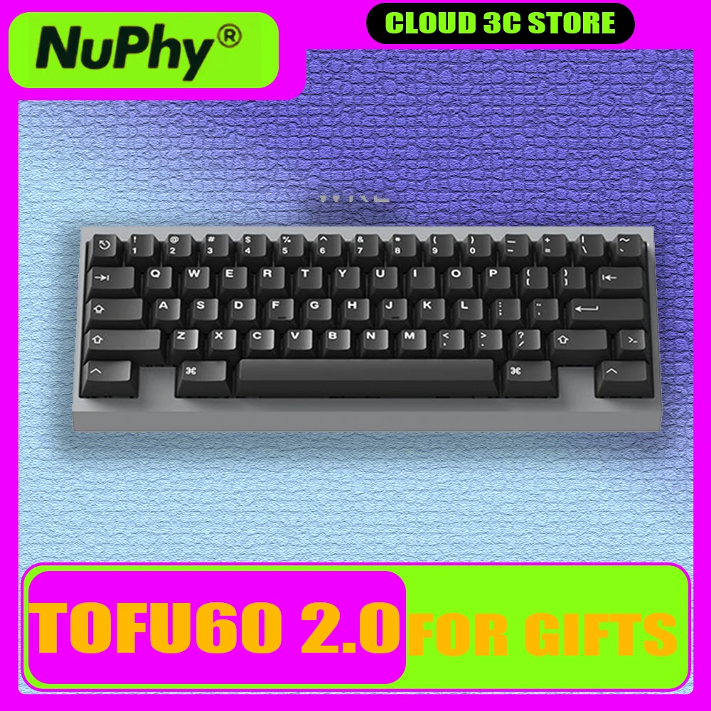 KBDfans TOFU60 2 0 корпус механической клавиатуры из алюминиевого сплава игровая