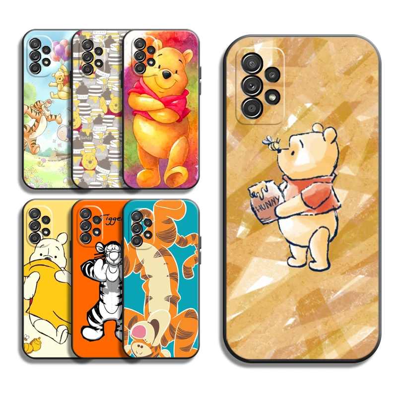

Disney Edward Pooh Phone Cases For Samsung Galaxy S20 Lite S20 Ultra S21 S21 FE S21 S22 Plus S22 Ultra Funda Soft TPU Coque