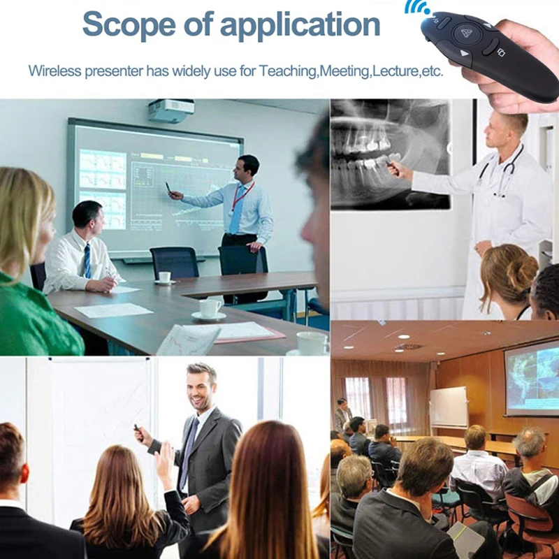 Пульт-указка дистанционного управления для показа презентаций 2.4 Гц