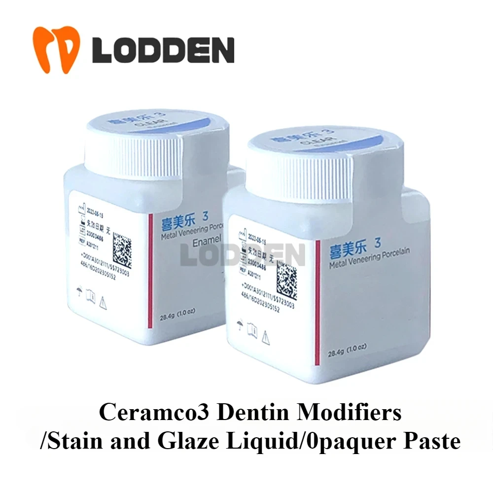 Dentsply Sirona Ceramco3 Dentin Modifiers Powder 0paquer Paste Стоматологический металлический винирный