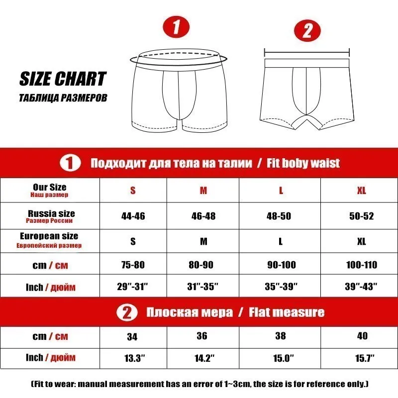Boxer Mens Underwear Men Cotton Underpants Male Pure Men Panties Shorts Underwear Boxer Shorts Comfortable Cotton Plus size 4XL