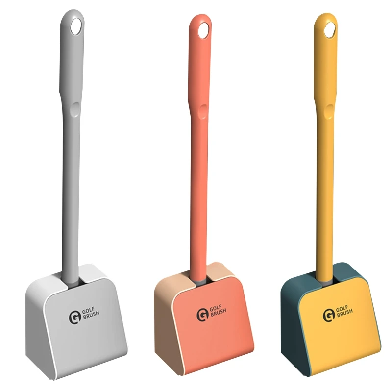 

Creative Golf Toilet Bowl Brush Long-handled Soft Bristles Toilet Brush & Base