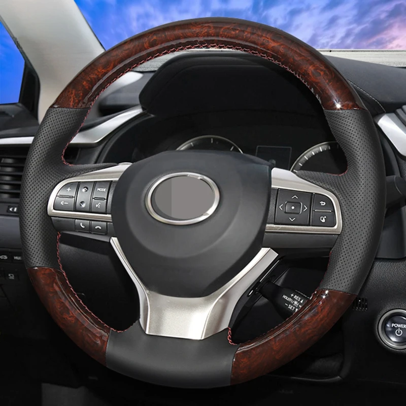 

Оплетка рулевого колеса для Lexus ES300h 2016 2017 2018 ES350 2016 2017 2018