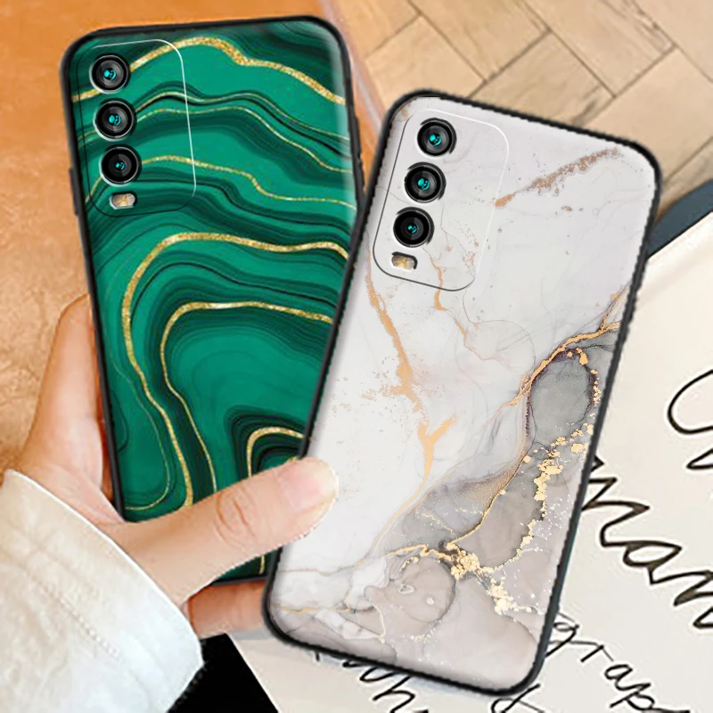 

2022 Marble Pretty Phone Cases For Xiaomi Redmi 9AT 9 9T 9A 9C Redmi Note 9 9 Pro 9S 9 Pro 5G Soft TPU Carcasa Funda Back Cover