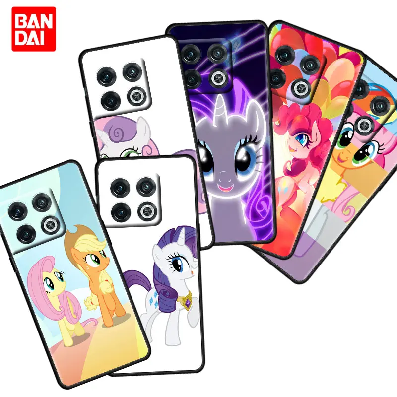 

My Little Pony Horse Anime Cute Case for Oneplus 9 10 Pro 8 8T 9R Nord 2 N100 N10 CE N200 5G Luxury Phone Silicone Black Cover