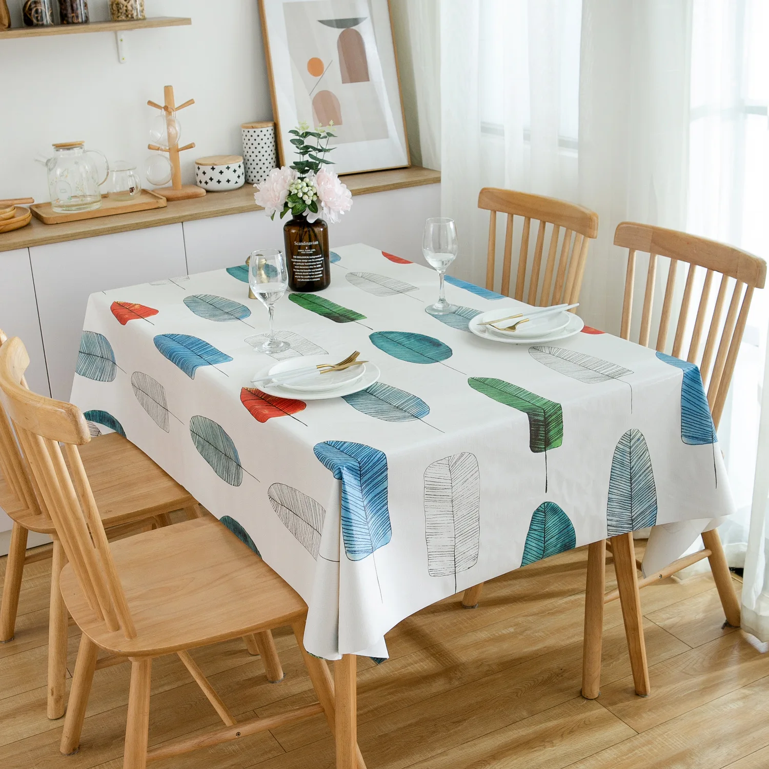 

Table protection water oil disposable tablecloth_Joa161