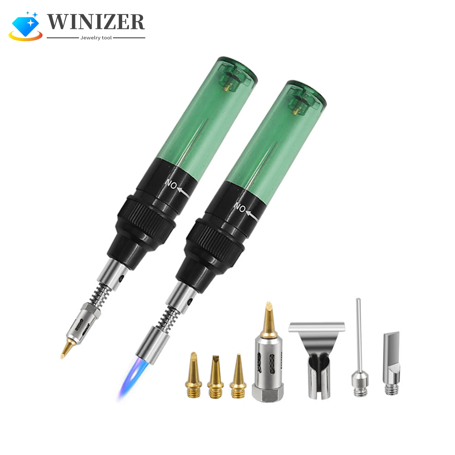 

Portable Gas Soldering Iron 1300 Celsius Butane Welding Pen Burner Blow Torch Refillable Gas Heating Tool for DIY Repair Tool