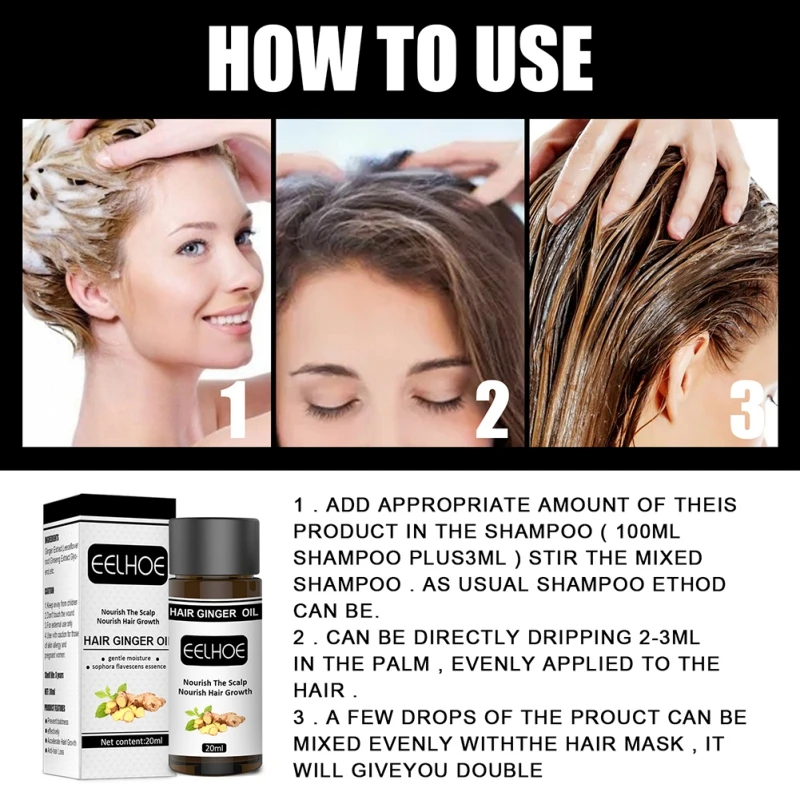 Эссенция для роста волос против выпадения густые волосы быстрое восстановление