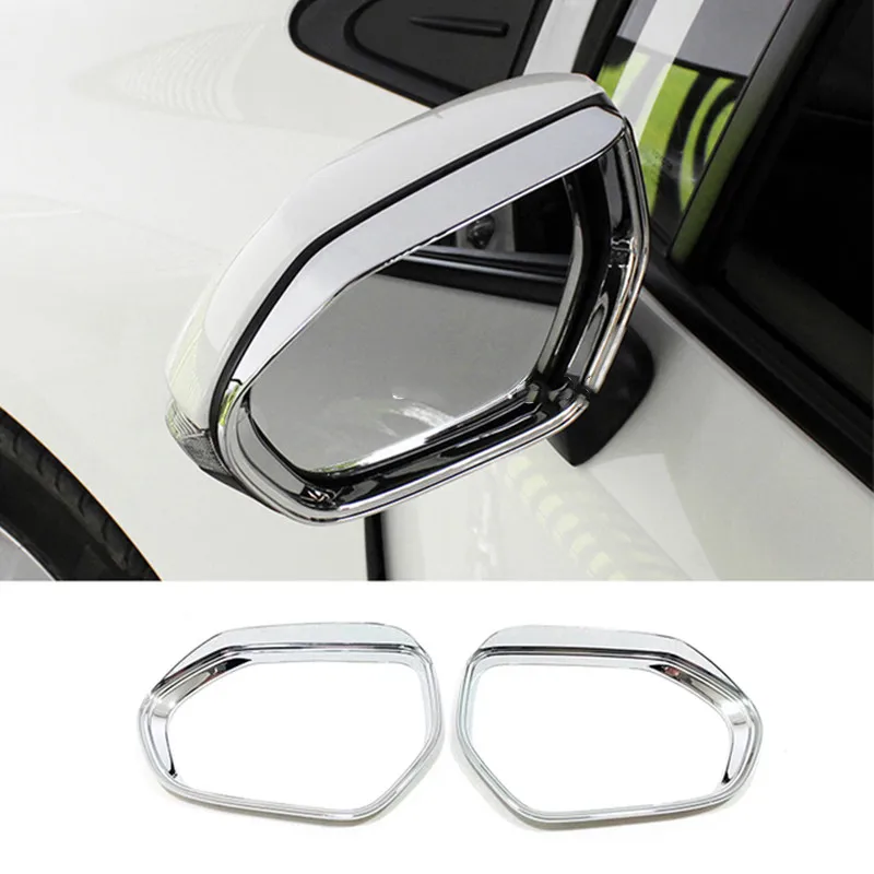 

For Toyota Corolla E210 2019 2020 2021 Accessories ABS Chrome Car Rear view mirror block rain eyebrow Cover Trim Sticker Styling