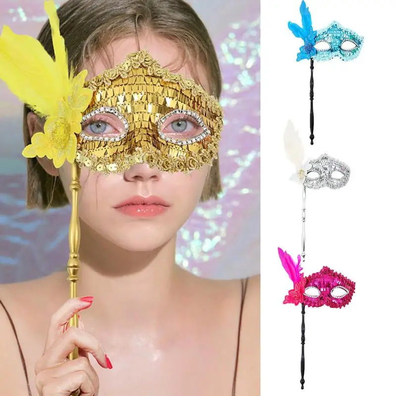 

Venetian Masque Masquerade Face Cover For Couple Masquerade Party Decorations Women Party Ball Venetian Cosplay For Costume Part