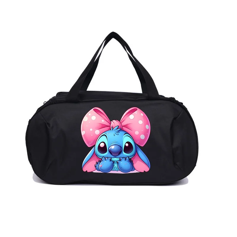 Женские сумки Stitch Disney дорожная сумка милая вместительная дамская сумочка с